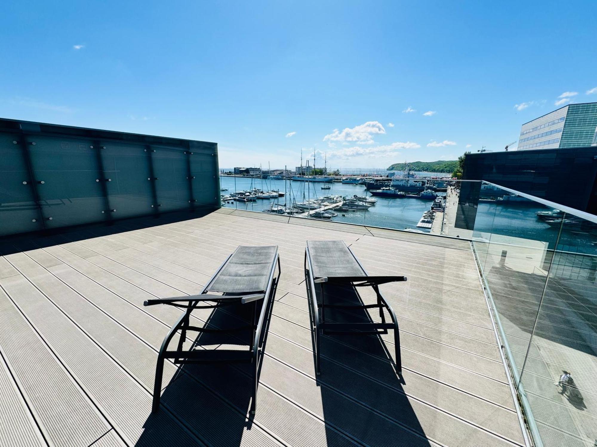 Apartament Faltom 26 Yacht Park Z Tarasem Gdynia Exterior photo